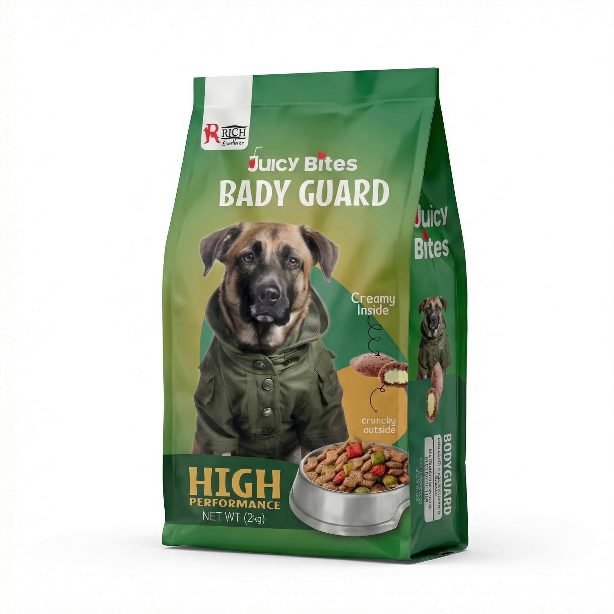 Juicy Bites Body Guard - High Performance Dog Food 2kg