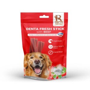 Denta Fresh Soft Treats – training with Beef 4 sticks -RICH