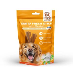 Denta Fresh Soft Treats - training with chicken  4 sticks -RICH