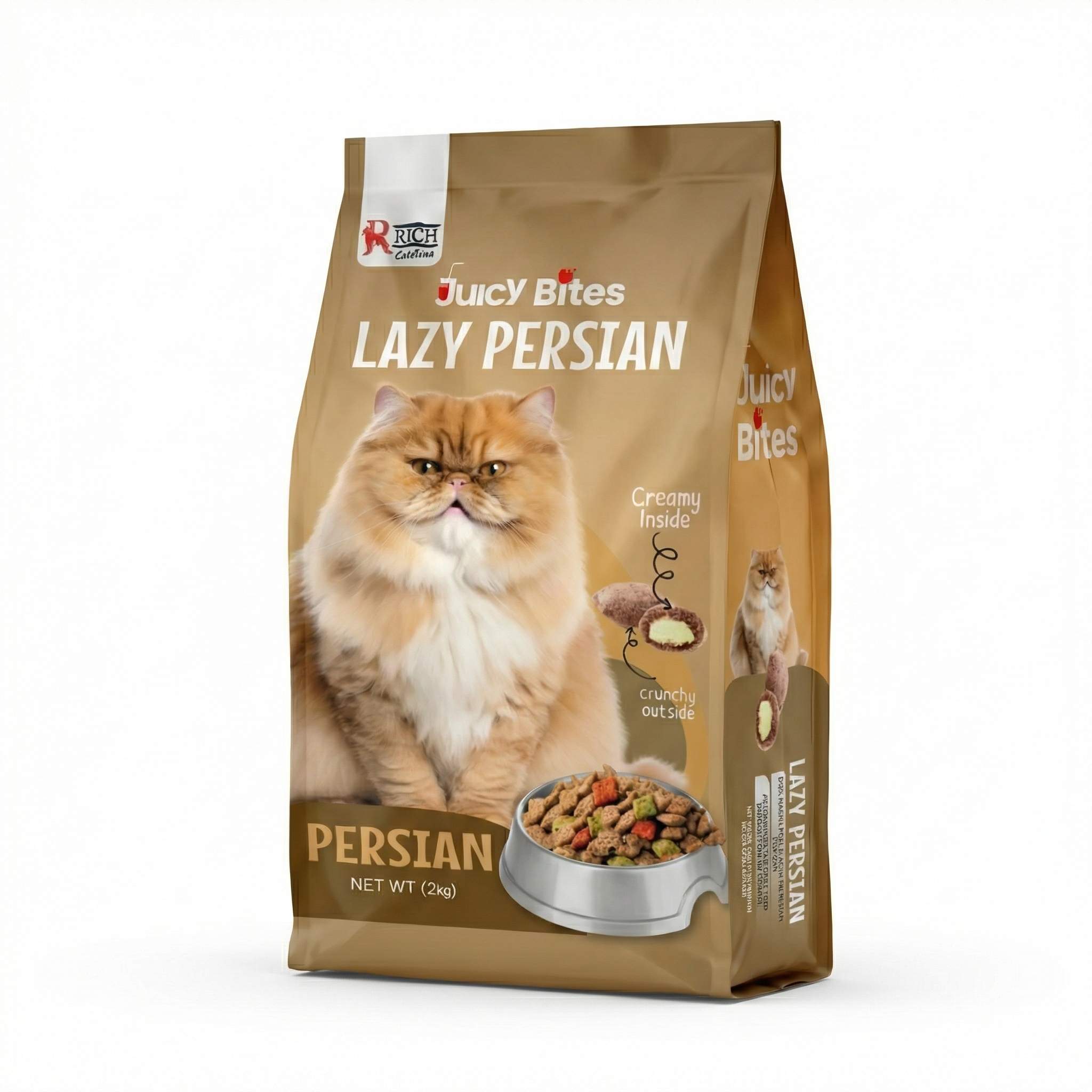 Rich Juicy Bites Lazy Persian For Cat 2 kg