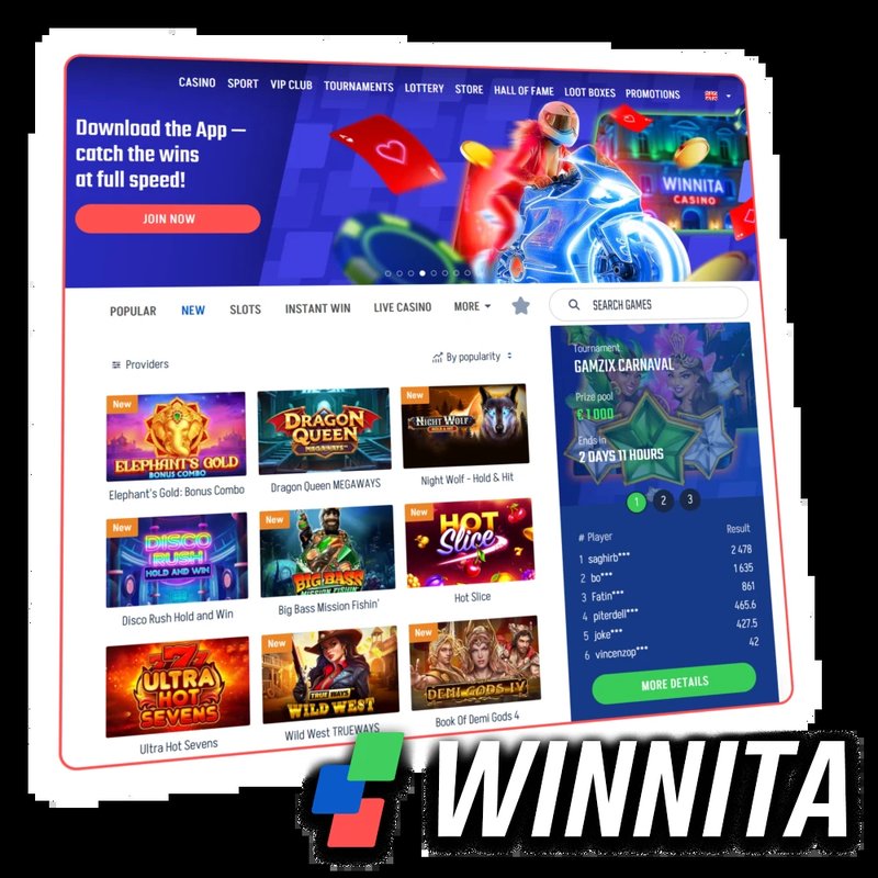Immagine: Registra ora e scopri le emozioni del Casinò Winnita in Italia